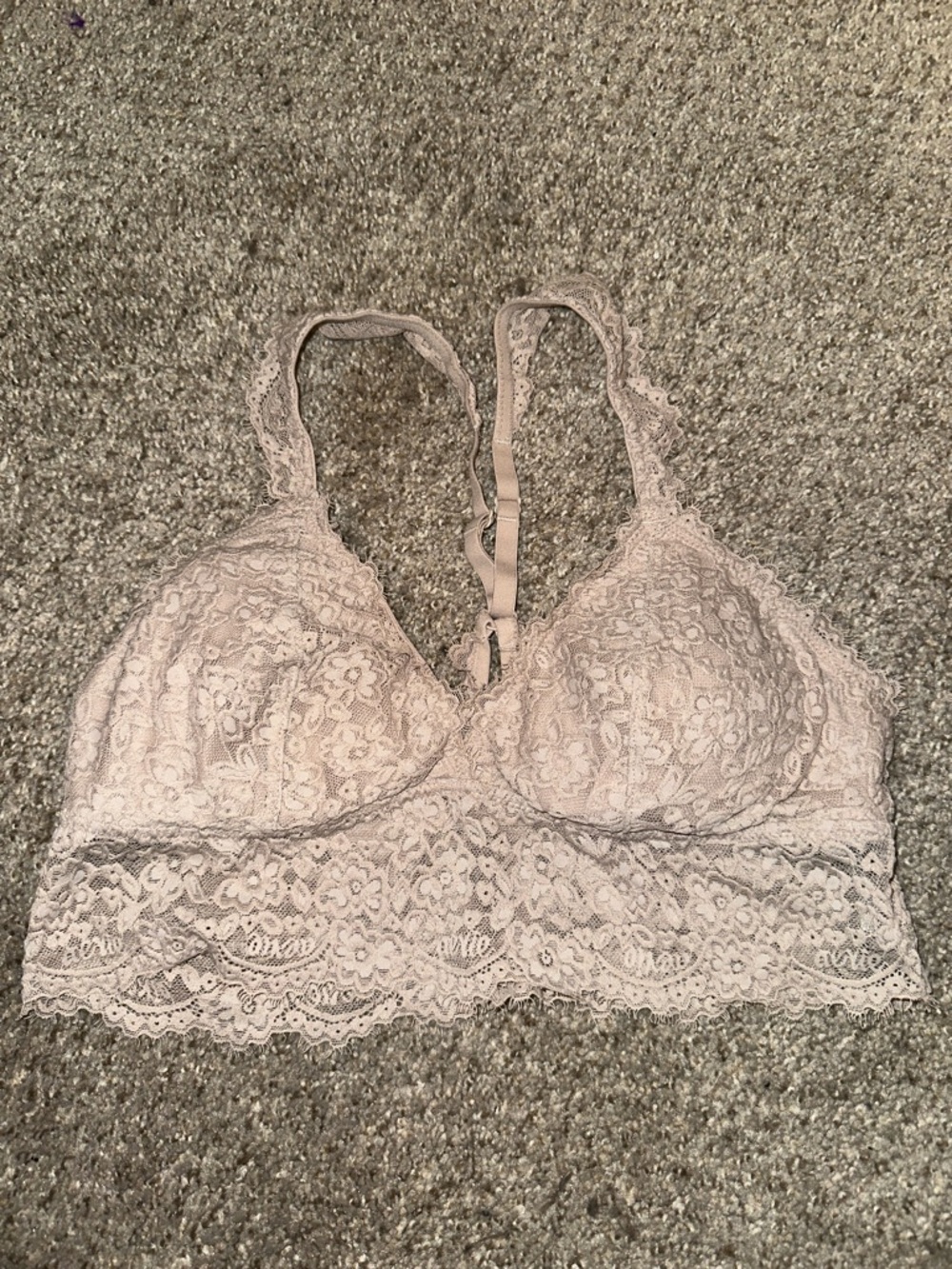 aerie Lace Bralette - Light Blush